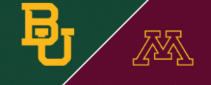 Baylor vs Minnesota market analysis Apr 1
